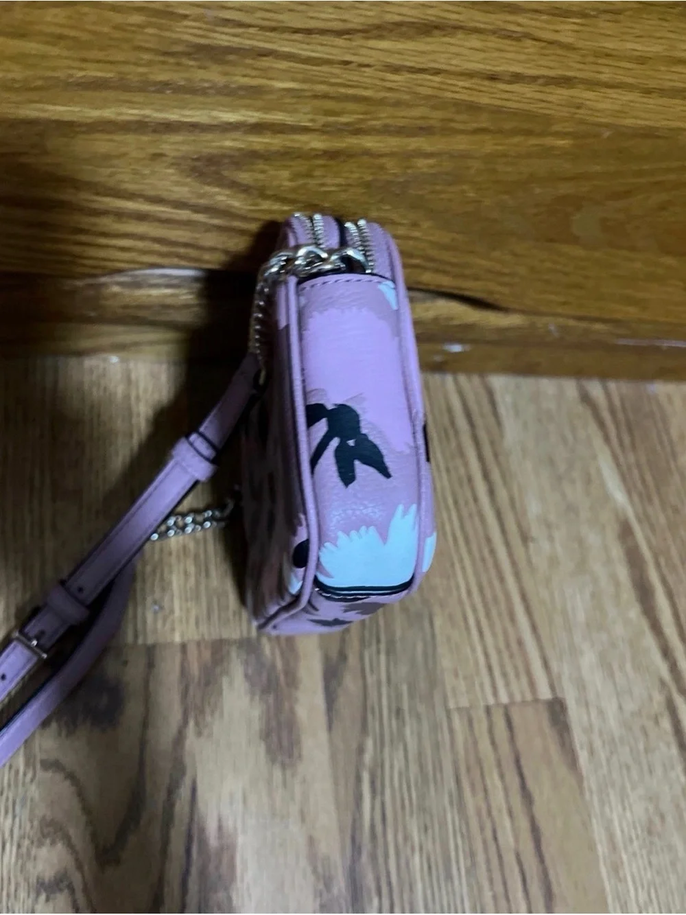 kate spade Pink Floral Crossbody Camera Bag